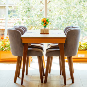 S.S. Foldable Table (27” x 36” x 30”)