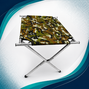 Stainless Steel Military Folding Table (Fauji Print)
